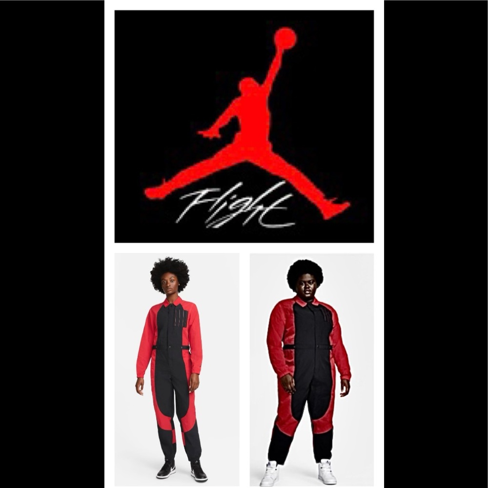 🆕 🏀🖤JORDAN (PLUS SIZE) FLIGHT SUIT🖤🏀🆕